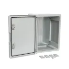                 Корпус пластиковый с монтажной панелью ЩМП IP65 серая дверь 400х300х220
               