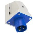                  Вилка настенная 16А/230V/1P+N+E/IP44
               