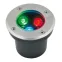 ULU-B10A-3W/RGB IP67 GREY Светильник светодиодный уличный. Архитектурный встраиваемый. RGB свет. Корпус серый. TM .