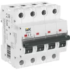                  ARMAT Выключатель автоматический четырехполюсный M10N L 3А
               