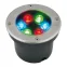 ULU-B11A-6W/RGB IP67 GREY Светильник светодиодный уличный. Архитектурный встраиваемый. RGB свет. Корпус серый. TM .