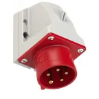                  Вилка настенная 16А/400V/3P+N+E/IP44
               