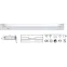 Светильник люминесцентный ЛПБ NEL-B2-E128-T5-840/WH 28Вт Т5 G5 ЭПРА IP20 | 94518 | Navigator