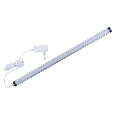Светильник светодиодный для мебели ULI-F48-5W/4500K SENSOR IP20 SILVER 500*25*9мм 400Lm