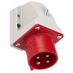                  Вилка настенная 32А/400V/3P+E/IP44
               