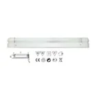                  Светильник люминесцентный ЛПБ NEL-D1-E136-T8-840/WH 36Вт Т8 G13 ЭПРА IP20 | 94528 | Navigator
               