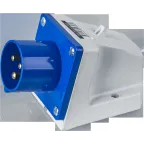 Вилка NCA-SR513-16-220 стационарная 16А 2P+PE IP44