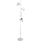                  Торшер ULM-T600 2х6W/4500K/DIM WHITE напольный светодиодный 2х6W Сенсорный выключатель Диммер Белый ТМ
               