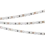 Лента светодиодная RT-A120-5mm 12V Yellow (9.6 W/m, IP20, 5m) (ARL, 9.6 Вт/м, IP20, 120 LED/m)