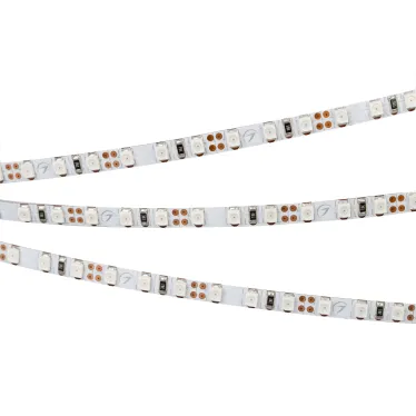Лента светодиодная RT-A120-5mm 12V Yellow (9.6 W/m, IP20, 5m) (ARL, 9.6 Вт/м, IP20, 120 LED/m)