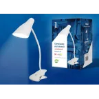                  Светильник настольный TLD-563 White/LED/360Lm/4500K/Dimmer 5W сенсор Белый | UL-00004465 | Uniel
               