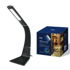                  Светильник настольный TLD-565 Black/LED/360Lm/3000-6000K/Dimmer/WR 12W сенсор диммер беспроводное зарядное устройство черн | UL-00006472 | Uniel
               