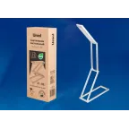                  Светильник настольный TLD-556 Silver/LED/105Lm/6500K «трансформер» 3W акк 1000mAh Серебристый | UL-00003649 | Uniel
               