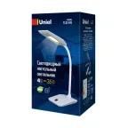 Светильник настольный TLD-545 Grey-White/LED/350Lm/3500K 4W Серый с белым | UL-00002232 | Uniel