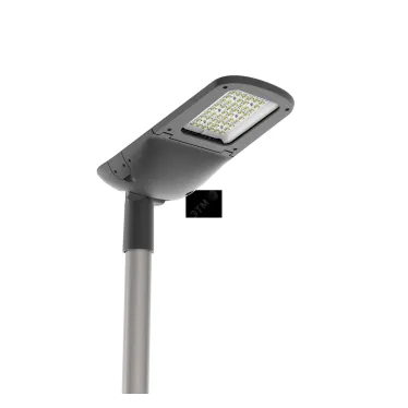 Светильник светодиодный уличный Tornado крепление на консоль 50 Вт 5000К IP66 черный RAL9005