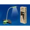 Светильник настольный TLD-554 Green/LED/400Lm/5500K/Dimmer «прищепка» 4W сенсор Зеленый | UL-00003647 | Uniel