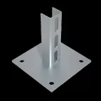                  Основание потолочной стойки INOX304 | OUPT INOX304 | КМ - профиль
               