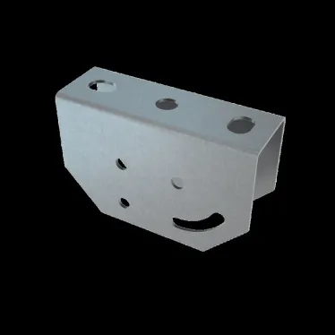 Универсальная потолочная скоба S:2,0 мм INOX304 | UPD INOX304 | КМ - профиль