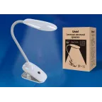                  Светильник настольный TLD-546 White/LED/350Lm/4500K «прищепка» 5W Белый | UL-00002234 | Uniel
               