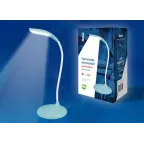                  Светильник настольный TLD-558 Blue/LED/280Lm/5000K/Dimmer 3W сенсор Голубой | UL-00004140 | Uniel
               