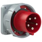                  Вилка встраиваемая 63А/400V/3P+N+E/IP67
               