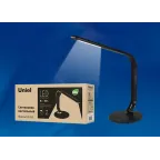                  Светильник настольный TLD-555 Black/LED/500Lm/5500K/Dimmer/USB 8W сенсор Черный | UL-00003648 | Uniel
               