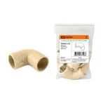                  Угол 90 соед. для трубы 25 мм (5шт) "ЭКО" (сосна) | SQ0405-1533 | TDM
               