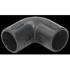 Поворот открывающийся на 90гр. CI20G  черный (5 шт/комп) | CTA10D-CIG20-K02-005 | IEK