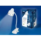 Светильник настольный TLD-557 Beige/LED/350Lm/5500K/Dimmer «прищепка» 5W сенсор Белый | UL-00004139 | Uniel