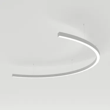 Светильник SP-LINE-HANG-ARC-C3535-D1500-61W Day4000 (WHITE, 230V) (, Металл)