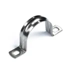 Скоба металлическая двухлапковая СМД(INOX) d31-32 мм (10шт/200шт уп/кор) | PR08.13281 | Промрукав