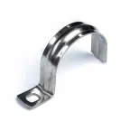                 Скоба металлическая однолапковая СМО(INOX) d38-40 мм (10 шт/уп) | PR08.20798 | Промрукав
               