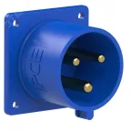                  Вилка встраиваемая 32А/230V/1P+N+E/IP 44
               