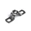Скоба металлическая двухлапковая СМД(INOX) d8-9 мм (20шт/1600шт уп/кор) | PR08.20708 | Промрукав