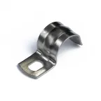 Скоба металлическая однолапковая СМО(INOX) d10-11 мм (20 шт/уп) | PR08.20764 | Промрукав