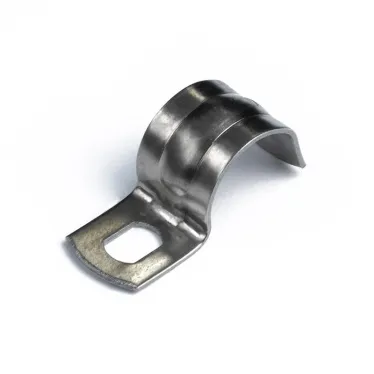 Скоба металлическая однолапковая СМО(INOX) d10-11 мм (20 шт/уп) | PR08.20764 | Промрукав