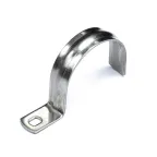                  Скоба металлическая однолапковая СМО(INOX) d48-50 мм (10 шт/уп) | PR08.20801 | Промрукав
               