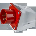 Вилка NCA-SR514-16-380 стационарная 16А 3P+PE IP44