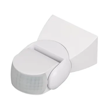 Датчик движения NAVE-PIR-SURFACE-300W-WH (230V, 1.3A, MULTI) (ARL, IP65 пластик, 5 лет)