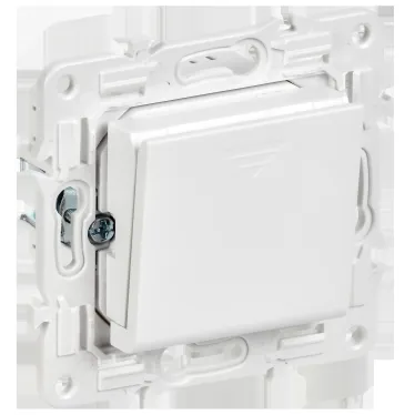 SKANDY Выключатель карточный 30А SK-V15W арктический белый IEK