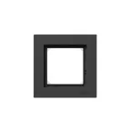                  Эпика Рамка 1-местная IP44 черный пластик EKF
               