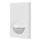 Датчик движения NAVE-PIR-UP-S120x78-300W-WH (230V, 1.3A, MULTI) (ARL, IP44 пластик, 5 лет)