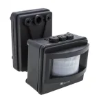                  Датчик движения ИК MS-01 черный на прожектор 1200Вт 120гр. до 12м IP44 PROxima | dd-ms-01-b | EKF
               