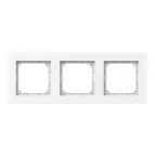                  Эпика Рамка 3-местная IP44 белый пластик EKF
               