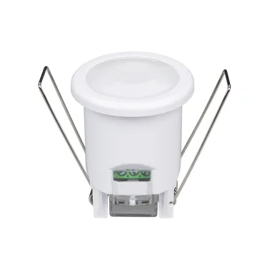Датчик движения NAVE-PIR-BUILT-R50-400W-WH (230V, 1.7A, MINI) (ARL, IP20 пластик, 5 лет)