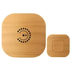                  Звонок  ЭРА BIONIC Bright wood беспроводной | Б0018089 | ЭРА
               