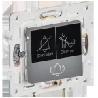 SKANDY Кнопка звонка с индикацией для отелей 10А SK-V17Gr серый IEK