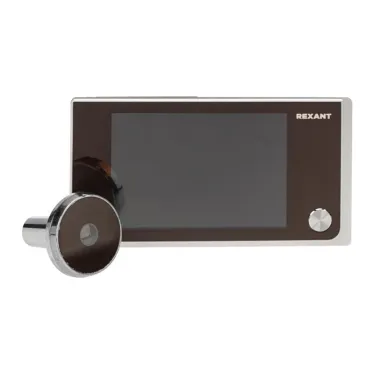 Видеоглазок дверной (DV-114) с цветным LCD-дисплеем 3.5", широкий угол обзора 120° | 45-1114 | REXANT