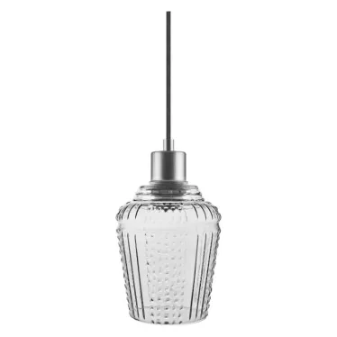 Светильник подвесной серии Винтаж 1906 JAR Дымчато-серый IP 20 1906 CARVED PENDANT JAR G SM LEDV | 4058075217249 | Ledvance
