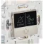 SKANDY Кнопка звонка с индикацией для отелей 10А SK-V17Sh шампань IEK